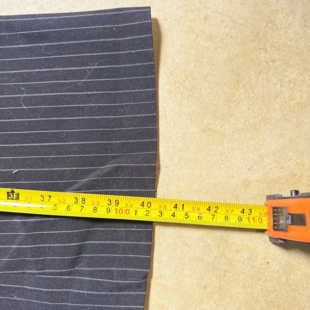 XOXO Vintage Y2K Pinstripe Low Rise Flare Dress Pants - Picture 8 of 11